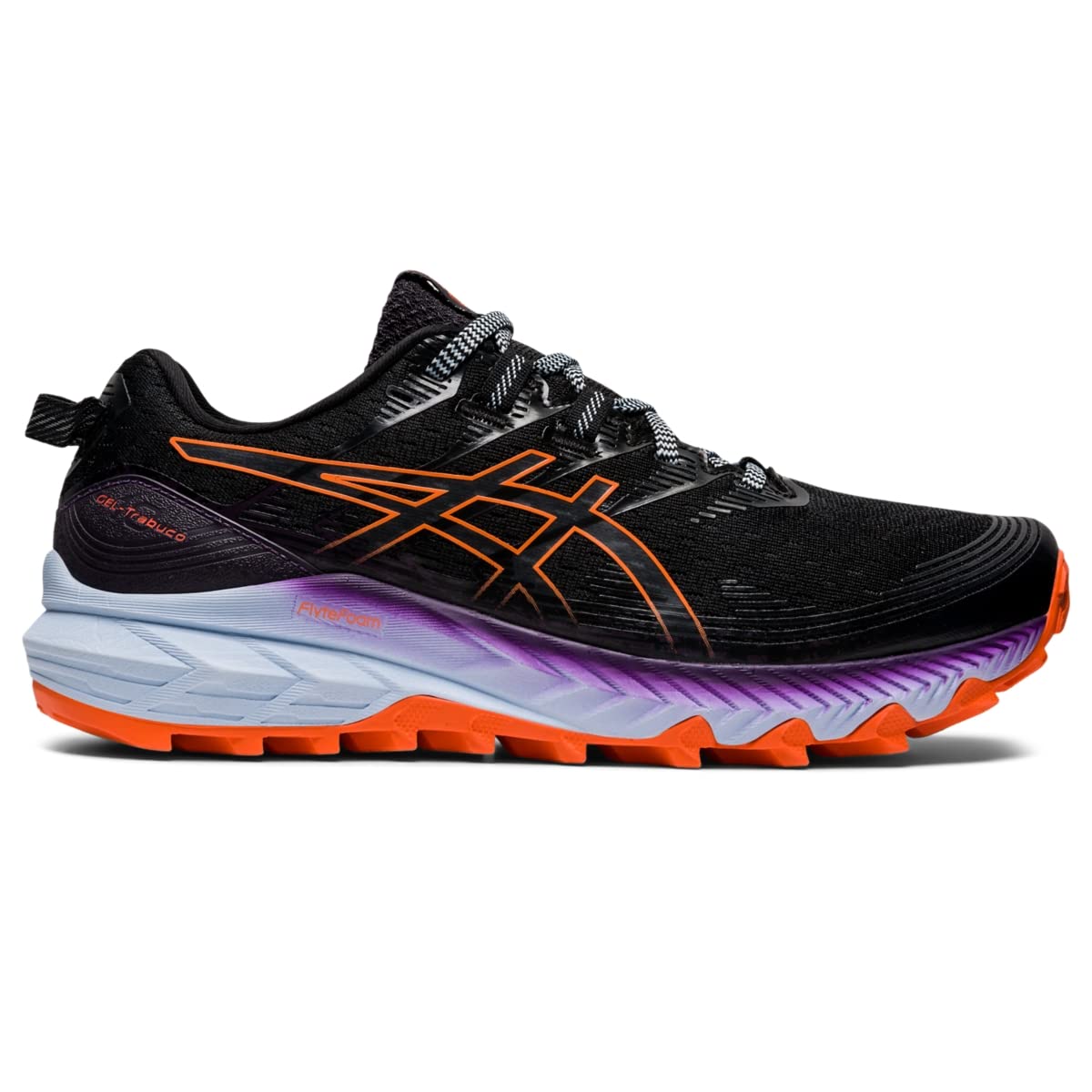 ASICS Womens Gel-Trabuco 10 Running Shoes 9.5 Black/NOVA Orange